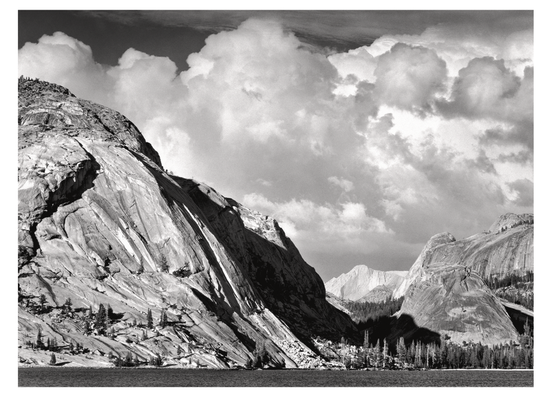 TENAYA LAKE & MOUNT CONNESS - ANSEL ADAMS SMALL MATTED REPRODUCTION