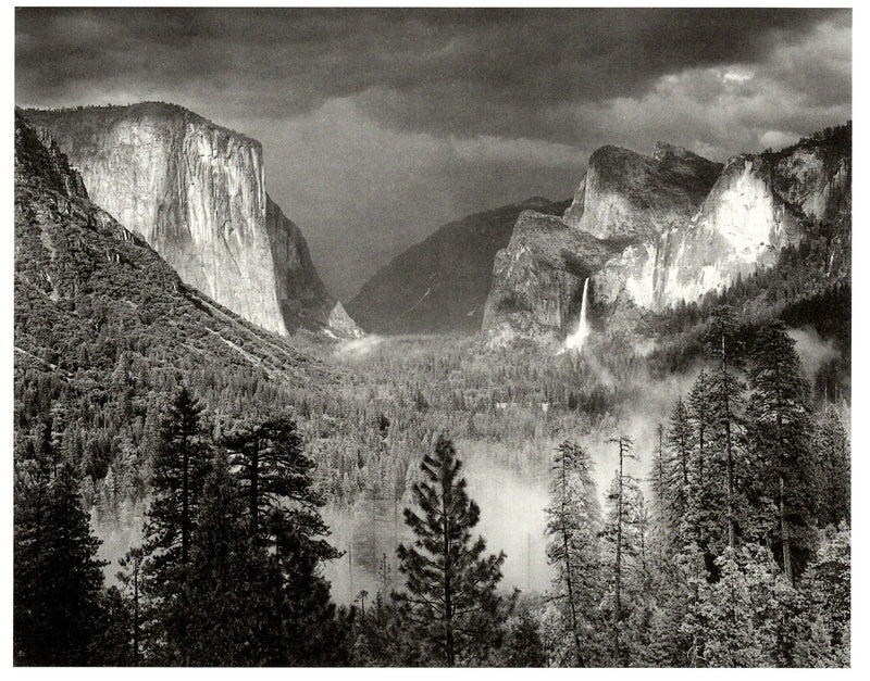 THUNDERSTORM - ANSEL ADAMS NOTE CARD