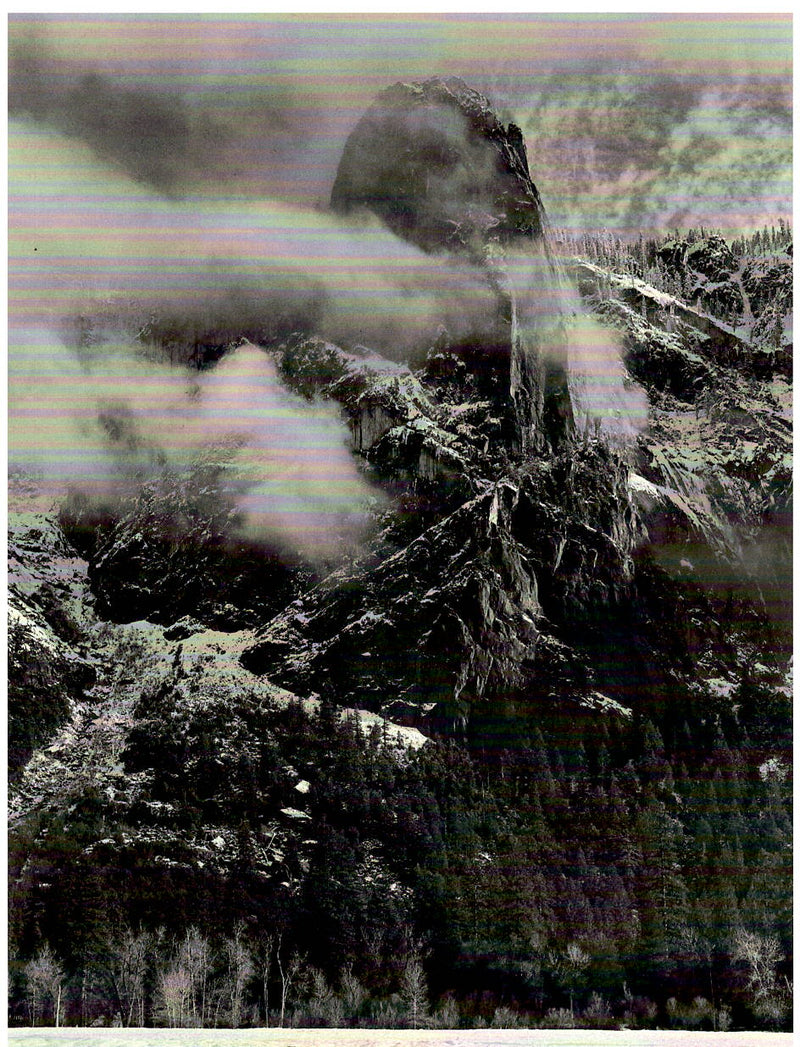 SENTINEL ROCK - ANSEL ADAMS NOTE CARD