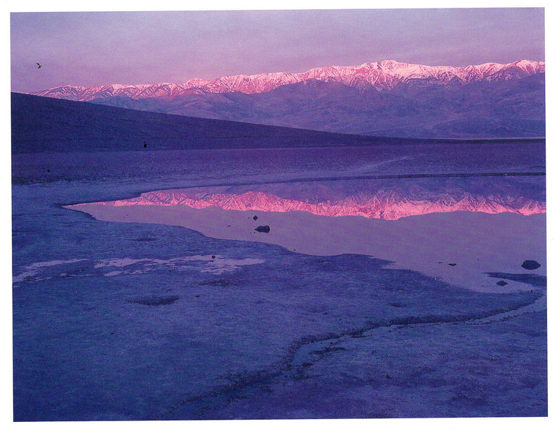 SUNRISE, TELESCOPE PEAK - ANSEL ADAMS NOTECARD