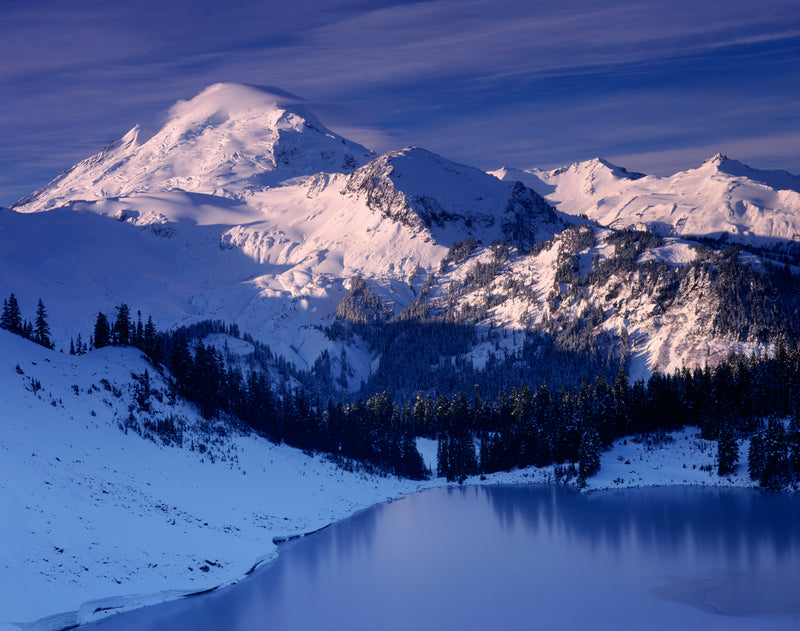 WINTER ON ICEBERG LAKE - ALAN MAJCHROWICZ HOLIDAY CARD