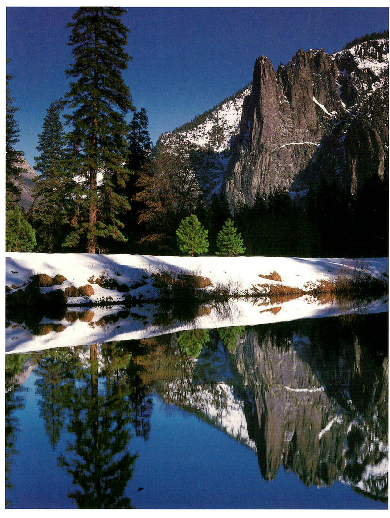 SENTINEL ROCK -BARBARA BRUNDEGE HOLIDAY CARD