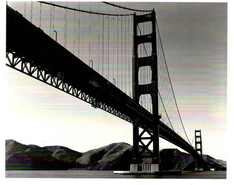 GOLDEN GATE BRIDGE - BRETT WESTON NOTE CARD