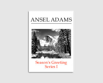 "SEASON'S GREETINGS" SERIES I - ANSEL ADAMS BOXED HOLIDAY CARD ASSORTMENT