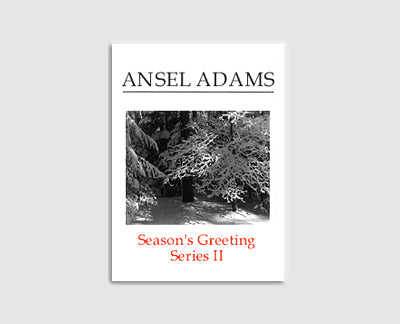 "SEASON'S GREETINGS" SERIES II- ANSEL ADAMS BOXED HOLIDAY CARD ASSORTMENT