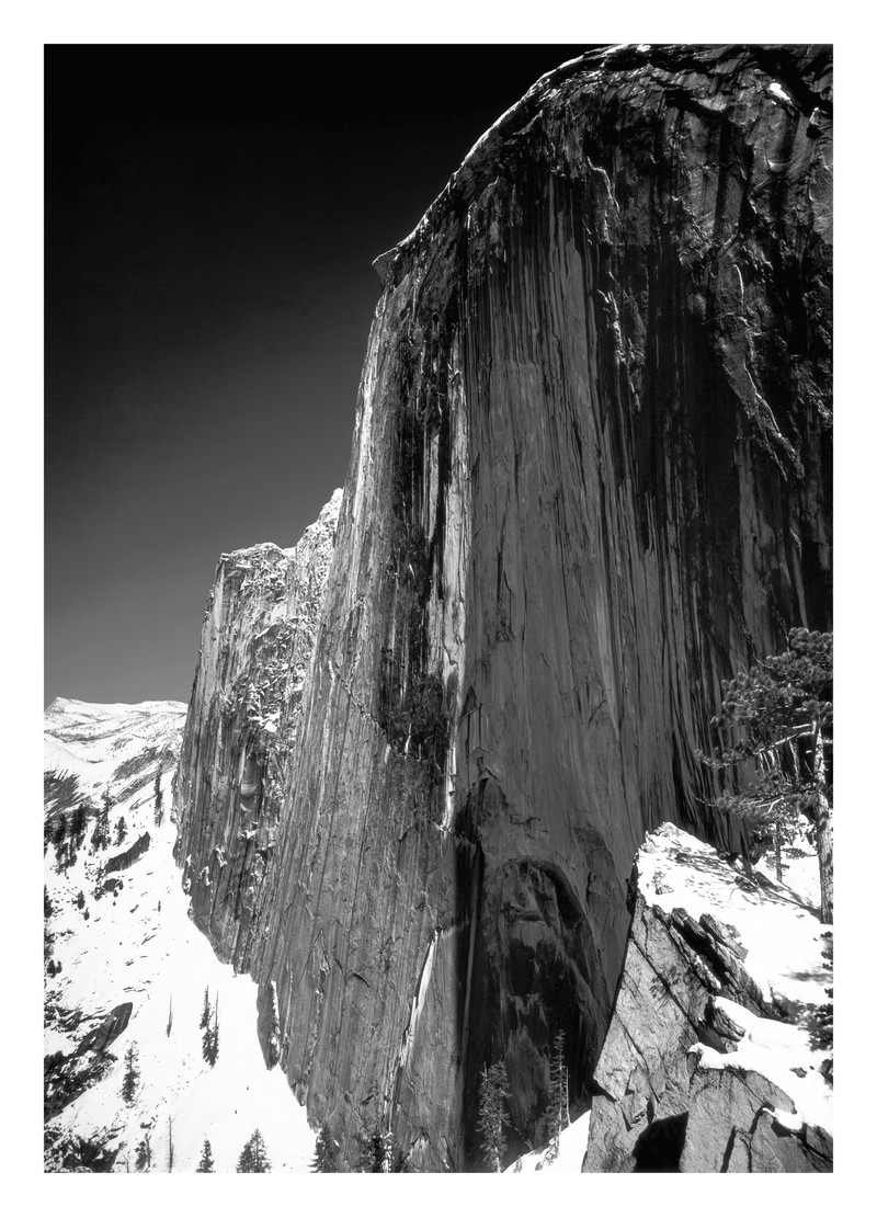 MONOLITH - ANSEL ADAMS SMALL MATTED REPRODUCITON