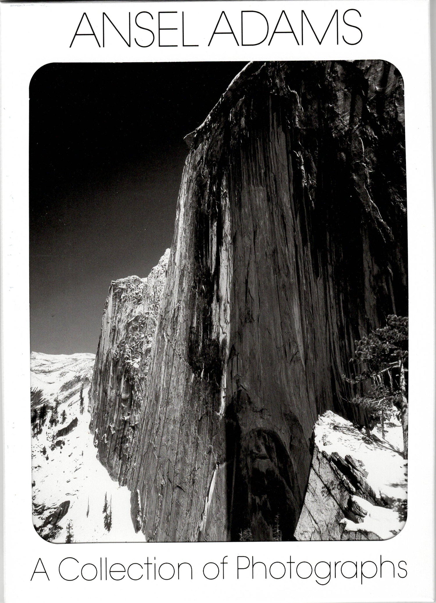 "A COLLECTION OF PHOTOGRAPHS" - ANSEL ADAMS LARGE POSTCARD SET (10 ASSORTED POSTCARDS)