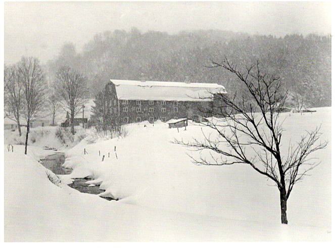 SNOW STORM, VERMONT - MARION POST WOLCOTT NOTE CARD