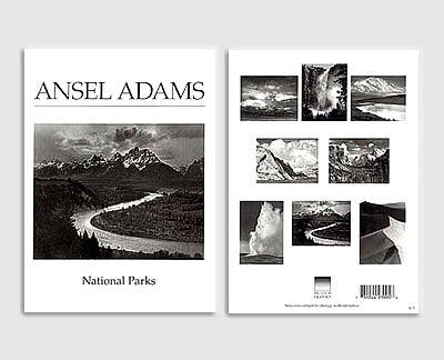 "THE NATIONAL PARKS" - ANSEL ADAMS BOXED NOTE CARD ASSORTMENT