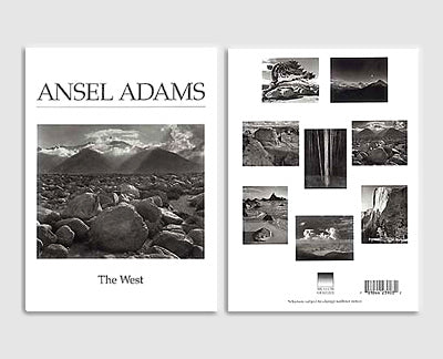 "THE WEST" - ANSEL ADAMS BOXED NOTE CARD ASSORTMENT