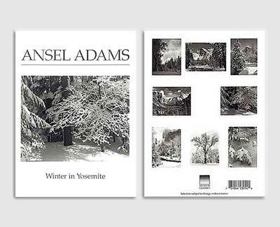"WINTER IN YOSEMITE" ANSEL ADAMS BOXED NOTE CARD ASSORTMENT